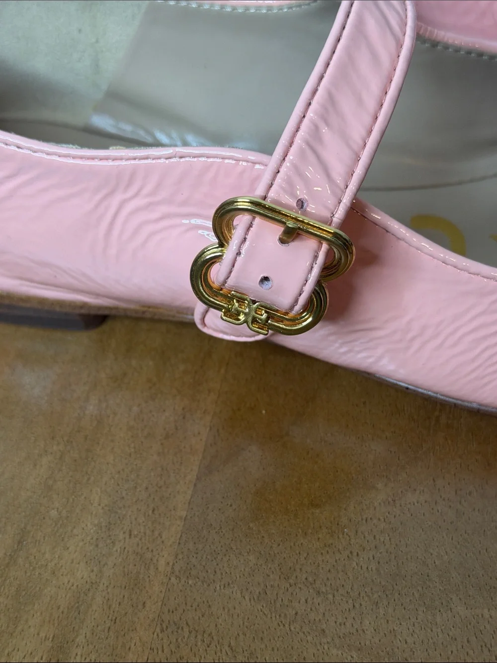 Sam Edelman Michaela Mary Jane Flat Pink patent leather NEW 7.5